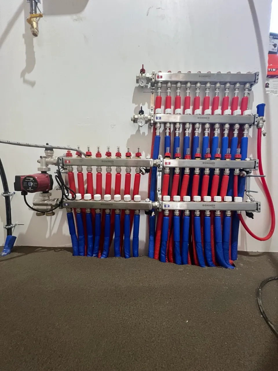 Установка настенного газового котла
